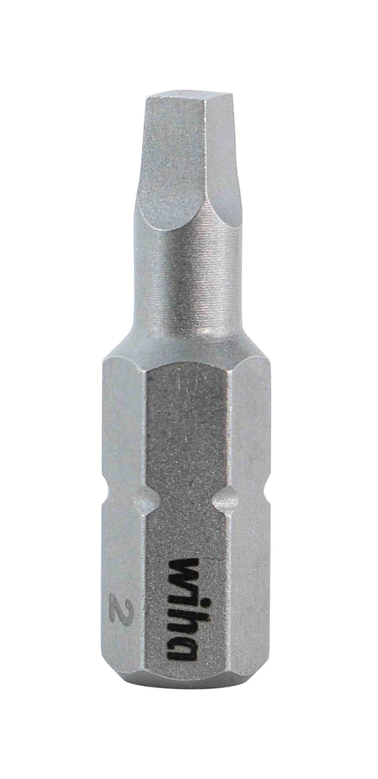 Wiha-71802-Wiha 71802 Square Bit #2 - 25mm - 10 Pack