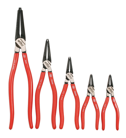 Wiha-32626-Wiha 32626 5 Piece Classic Grip Straight Internal Ring Pliers Set