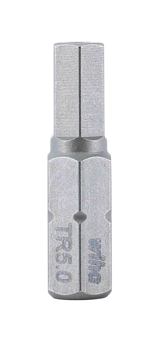 Wiha-71944-Wiha 71944 Security Hex Bit 5.0 - 25mm - 10 Pack