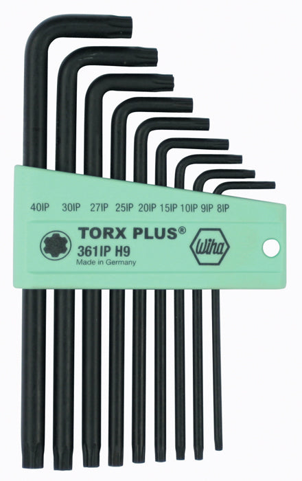 Wiha-36691-Wiha 36691 9 Piece TorxPlus L-Key Long Arm Set