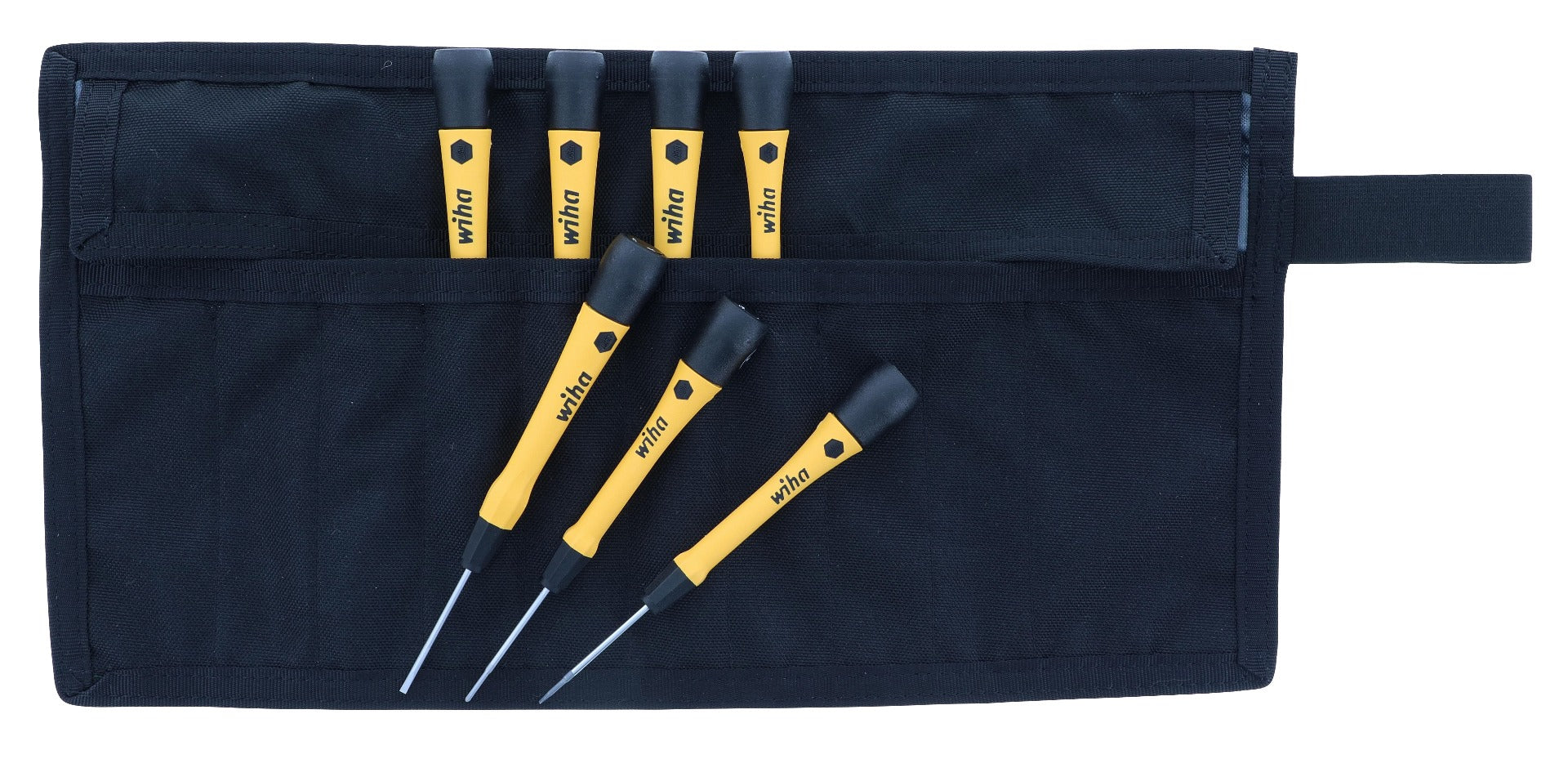 Wiha-27589-Wiha 27589 7 Piece ESD Safe Picofinish Precision Screwdriver Set - Hex Metric