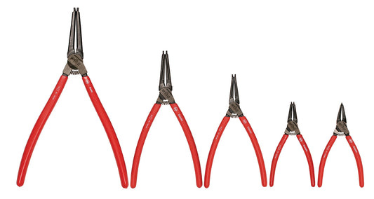 Wiha-32628-Wiha 32628 5 Piece Classic Grip External Ring Pliers Set