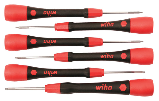 Wiha-26795-Wiha 26795 6 Piece  PicoFinish Precision Pentalobe Screwdriver Set