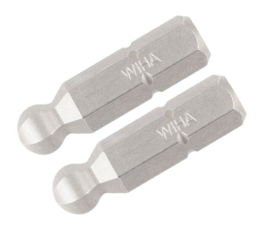 Wiha-71717-Wiha 71717 Ball End Hex Bit 7/32 - 25mm - 2 Pack