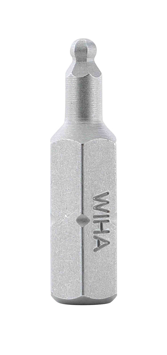 Wiha-71701-Wiha 71701 Ball End Hex Bit 3/32 - 25mm - 10 Pack