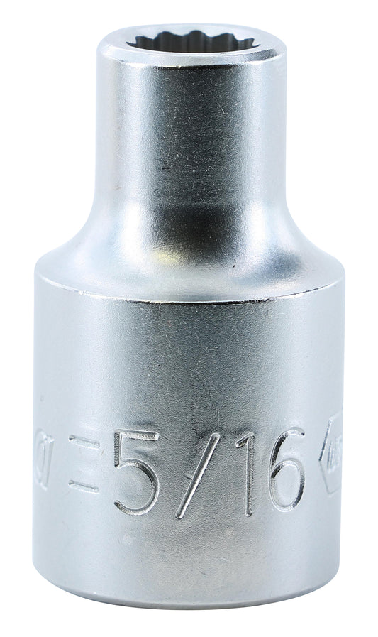 Wiha-33807-Wiha 33807 12 Point - 1/2" Drive Deep Socket 5/16"