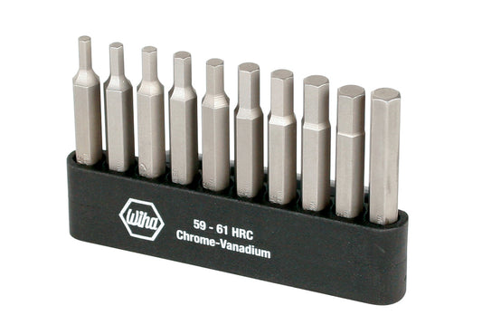 Wiha-74986-Wiha 74986 10 Piece Hex Power Bit Belt Pack Set