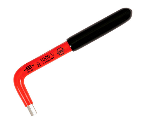 Wiha-13654-Wiha 13654 Insulated Hex Key 4.0mm x 120mm