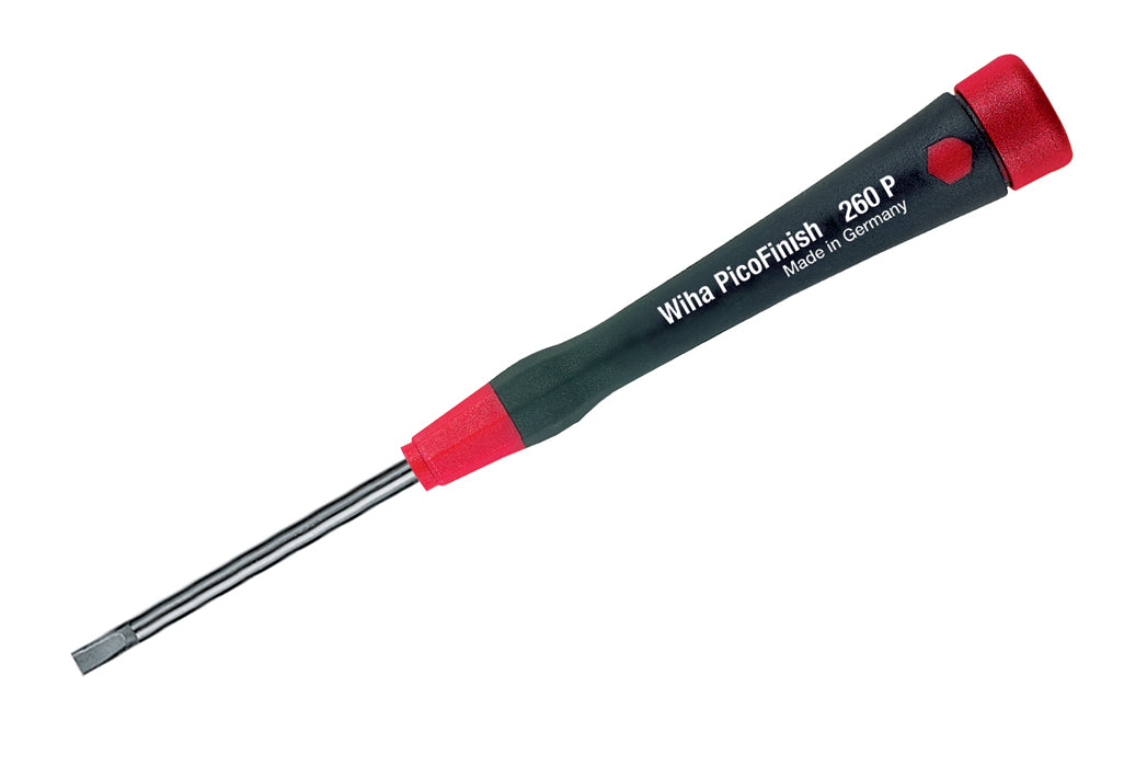 Wiha-26065-Wiha 26065 PicoFinish Slotted Screwdriver 2.5mm x 50mm