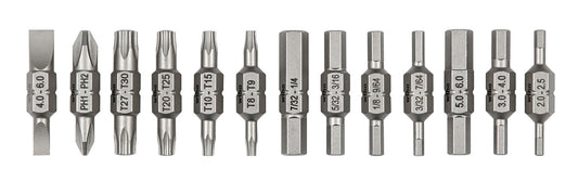 Wiha-77782-Wiha 77782 13 Piece Double End Bit Reload Set for Industrial 26-In-1 Ultra Driver (77792)