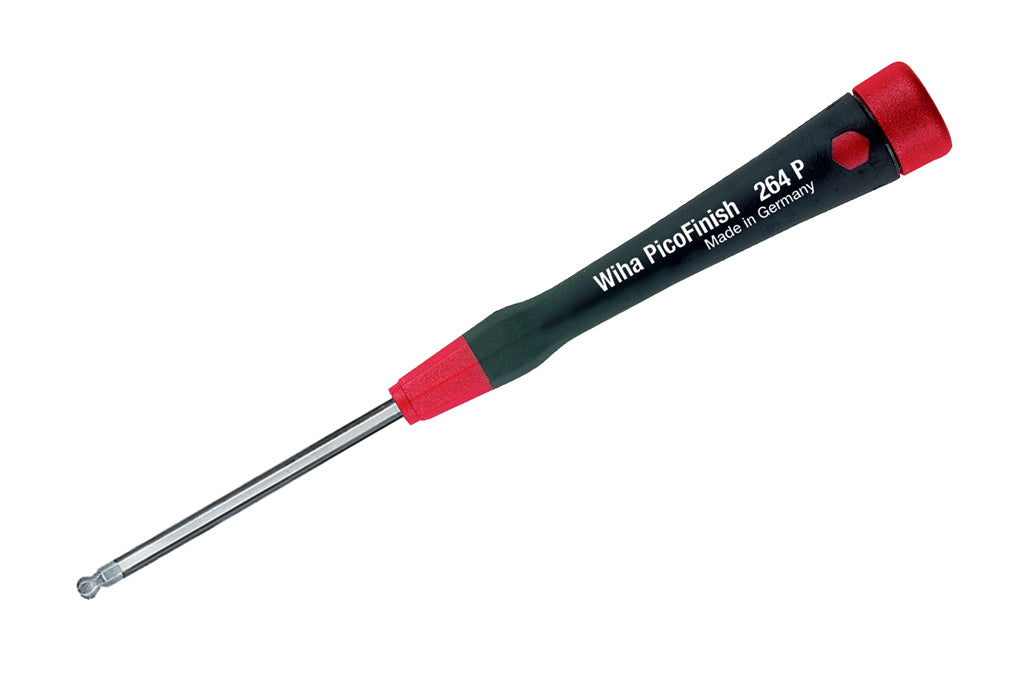 Wiha-26461-Wiha 26461 PicoFinish Ball End Hex Screwdriver 7/64" x 60mm