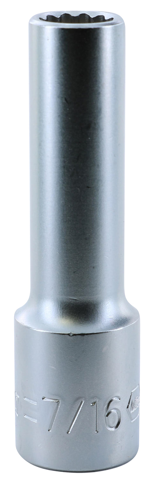 Wiha-33852-Wiha 33852 12 Point - 1/2" Drive Deep Socket 7/16"