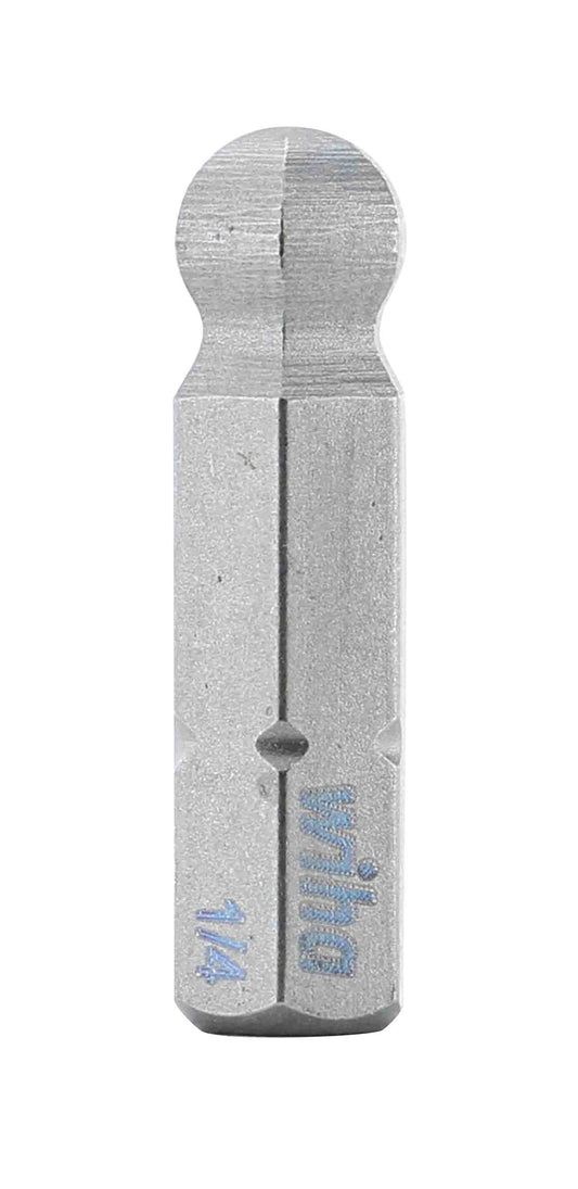 Wiha-71708-Wiha 71708 Ball End Hex Bit 1/4 - 25mm - 10 Pack