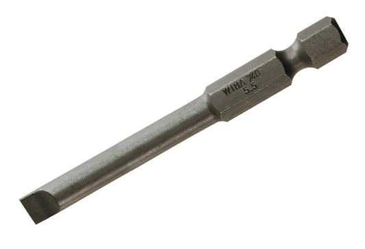 Wiha-74041-Wiha 74041 Slotted Bit 6.5 - 70mm - 10 Pack