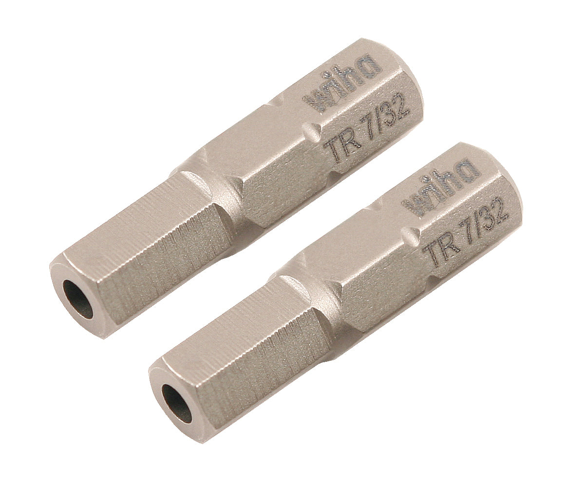 Wiha-71977-Wiha 71977 Security Hex Bit 7/32 - 25mm - 2 Pack