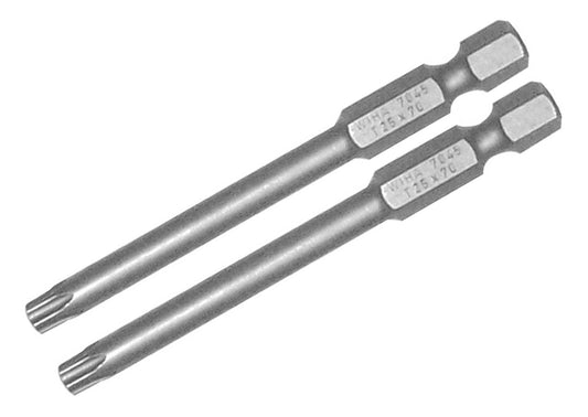 Wiha-73942-Wiha 73942 Torx Bit T20 - 70mm - 2 Pack