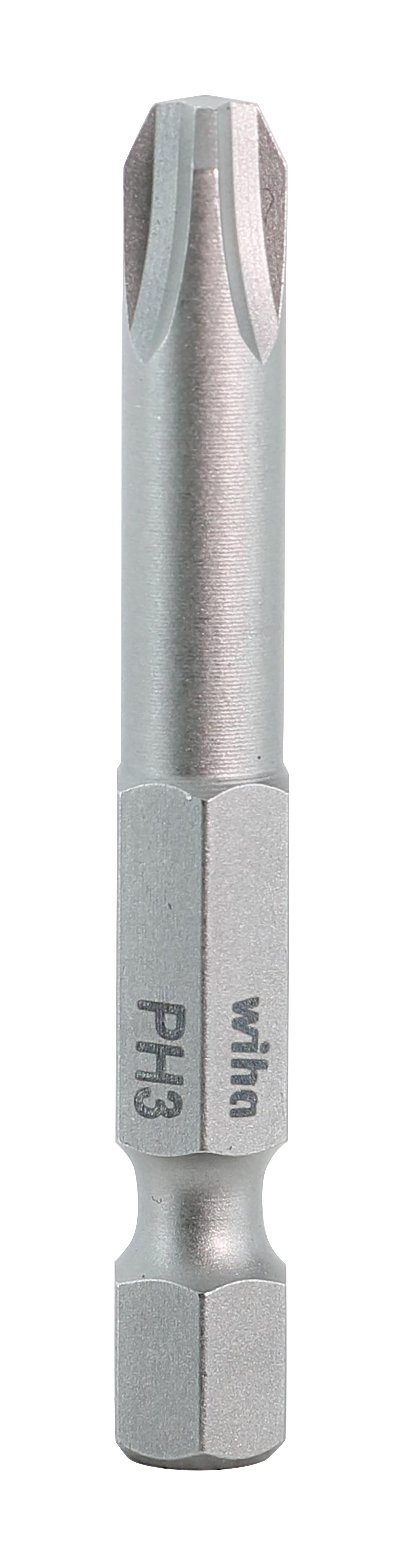 Wiha-74124-Wiha 74124 Phillips Bit #3 - 50mm - 10 Pack