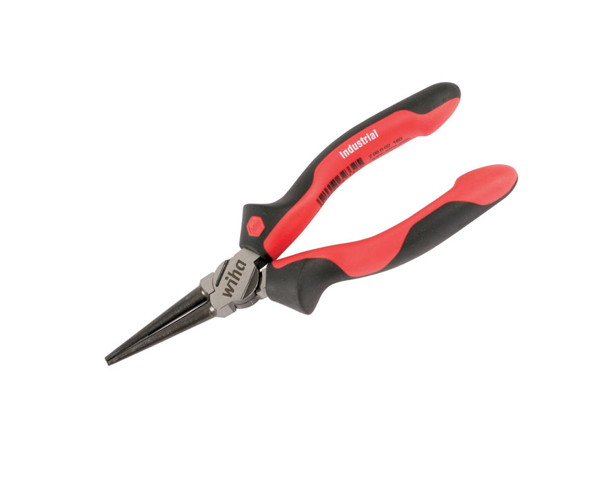 Wiha-30921-Wiha 30921 Industrial SoftGrip Round Nose Pliers 6.3"