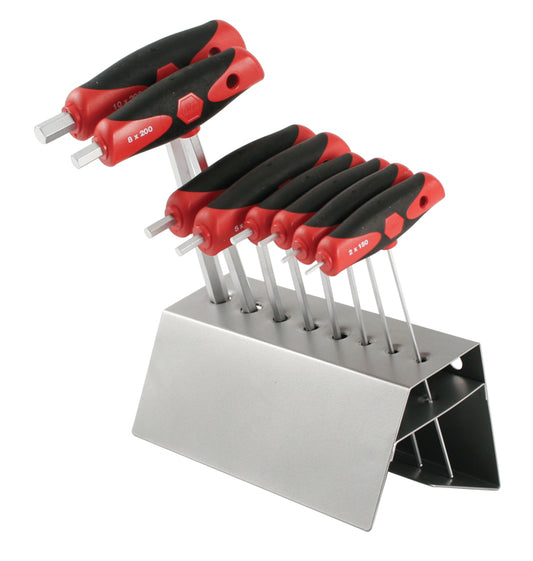 Wiha-54092-Wiha 54092 8 Piece SoftGrip Dual Drive Metric T-Handle Set