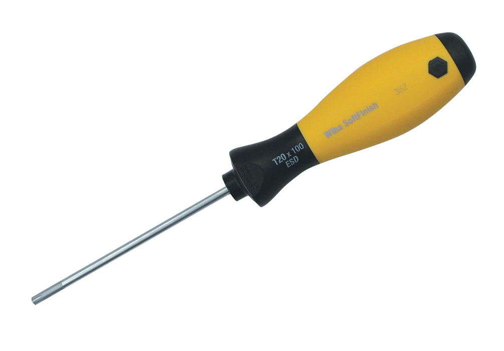 Wiha-36218-Wiha 36218 ESD Safe SoftFinish Torx Screwdriver T10