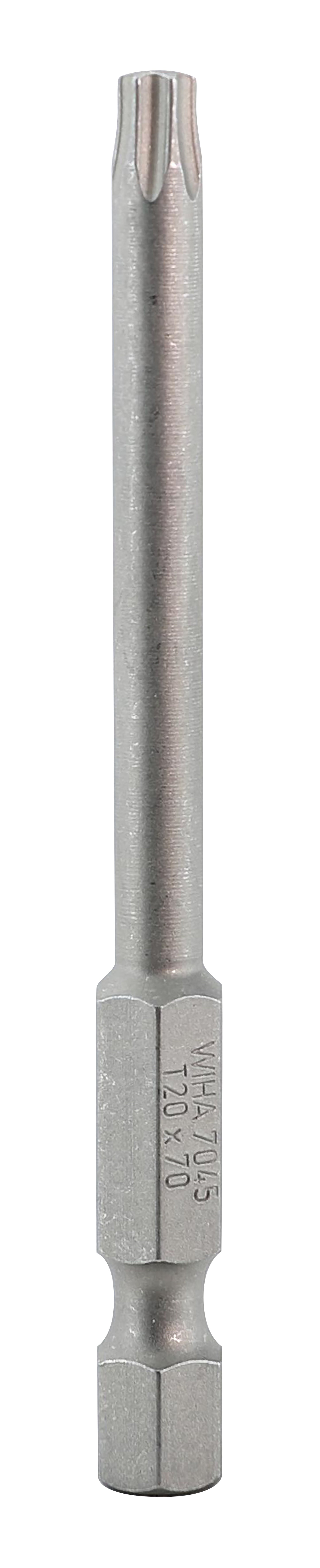 Wiha-74551-Wiha 74551 Torx Bit T20 - 70mm (2.75) - 10 Pack