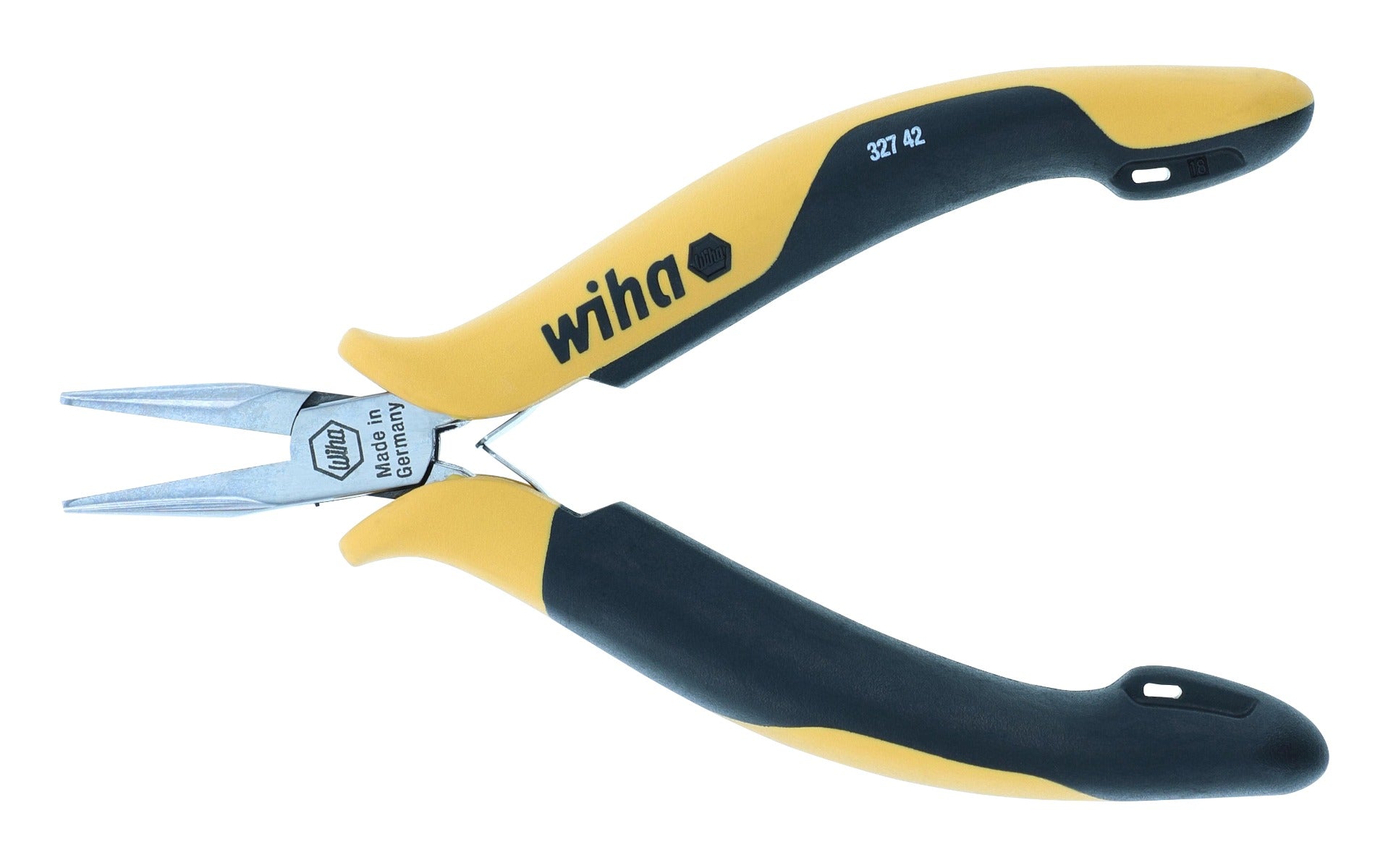 Wiha-32742-Wiha 32742 ESD Safe Precision Short Snipe (Chain) Nose Pliers