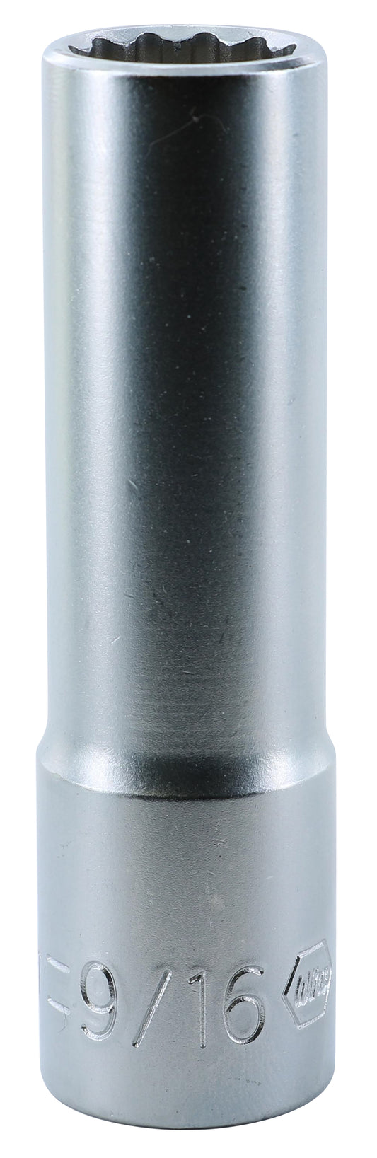 Wiha-33854-Wiha 33854 12 Point - 1/2" Drive Deep Socket 9/16"