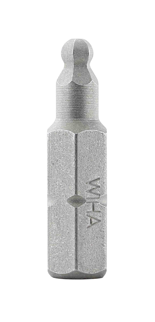 Wiha-71703-Wiha 71703 Ball End Hex Bit 1/8 - 25mm - 10 Pack