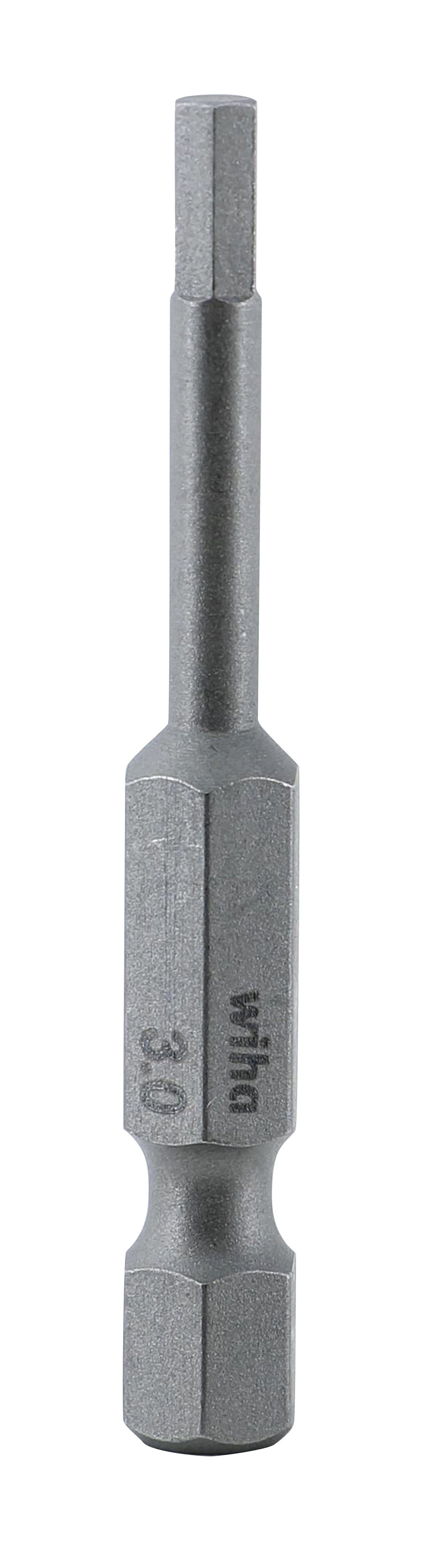 Wiha-74330-Wiha 74330 Hex Bit 3.0 - 50mm -  10 Pack