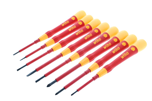 Wiha-32088-Wiha 32088 8 Piece Insulated PicoFinish Precision Screwdriver Set