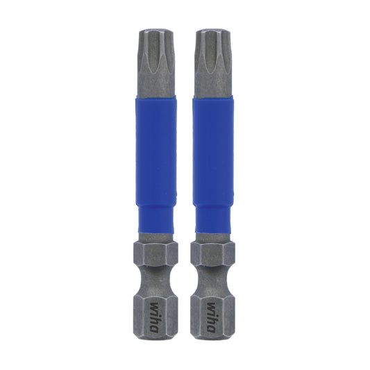 Wiha-70222-Wiha 70222 TerminatorBlue Impact Bit Torx T30 - 2 Inch - 2 Pack