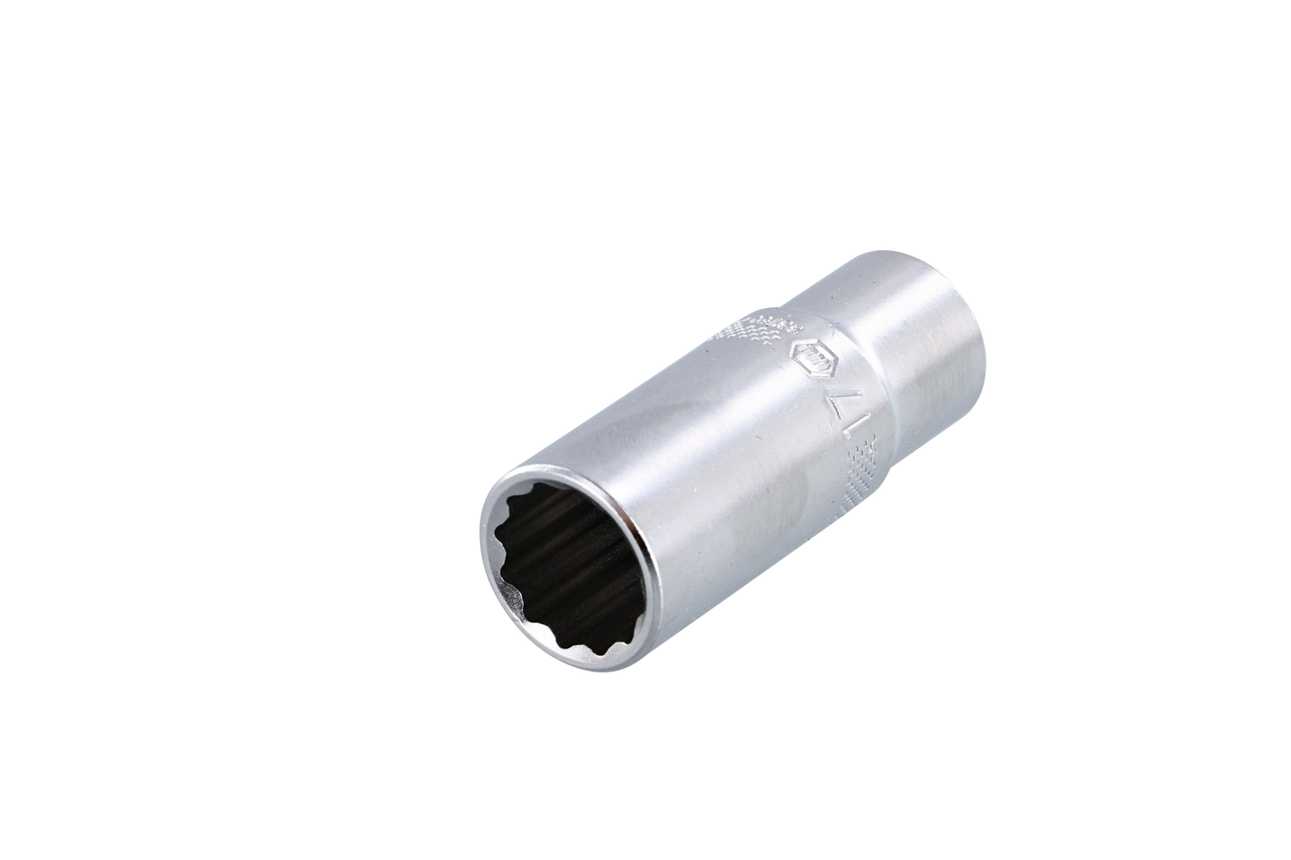 Wiha-33760-Wiha 33760 12 Point - 3/8" Drive Deep Socket 17.0mm