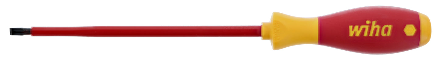 Wiha-92018-Wiha 92018 Insulated SoftFinish Slotted Screwdriver 5.5