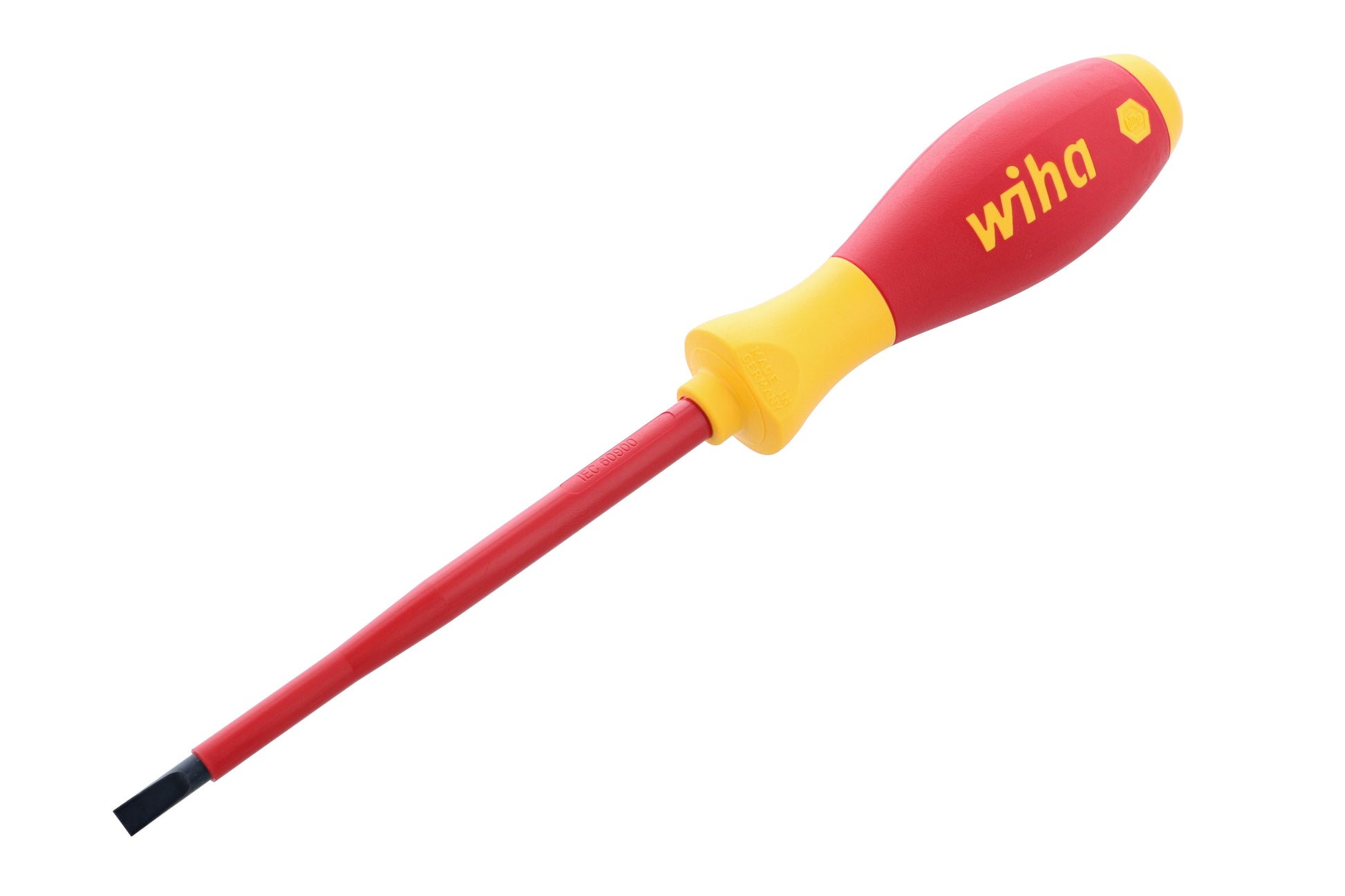 Wiha-92020-Wiha 92020 Insulated SoftFinish Slotted Screwdriver 5.5