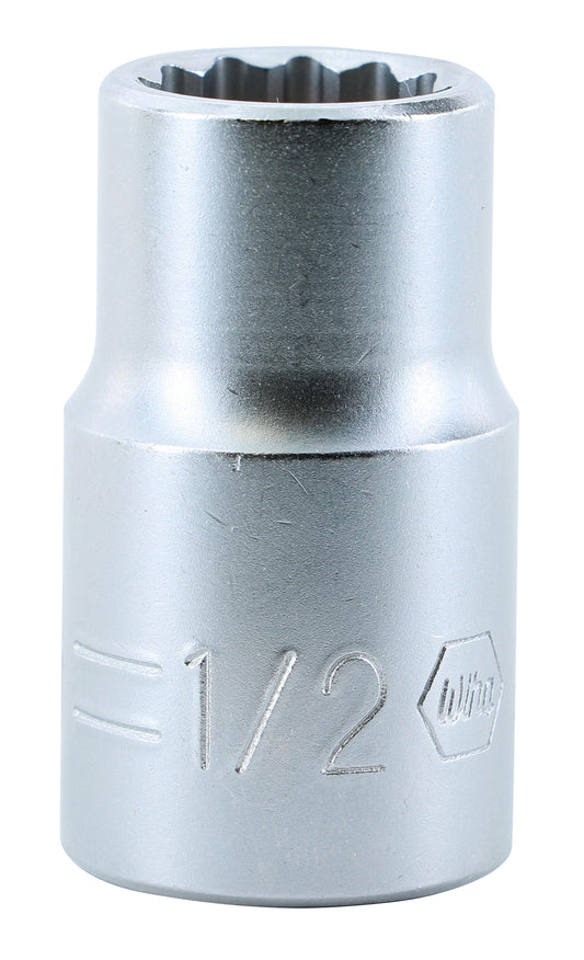 Wiha-33811-Wiha 33811 12 Point - 1/2" Drive Socket 1/2"