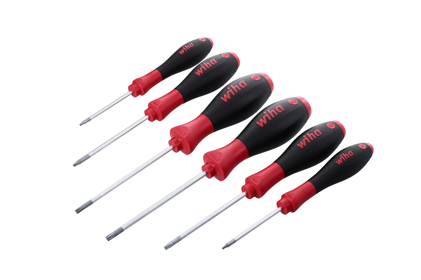 Wiha-36201-Wiha 36201 6 Piece SoftFinish Torx Screwdriver Set