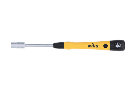 Wiha-27777-Wiha 27777 ESD Safe PicoFinish Precision Nut Driver - 1/4" x 60mm