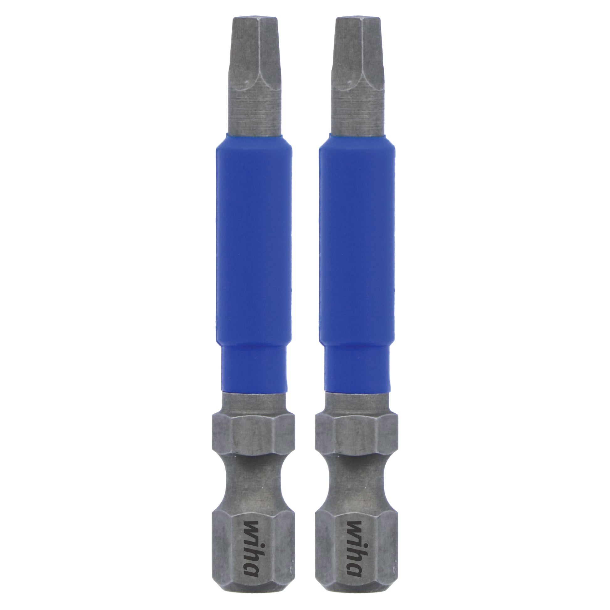 Wiha-70225-Wiha 70225 TerminatorBlue Impact Bit Square #2 - 2 Inch - 2 Pack