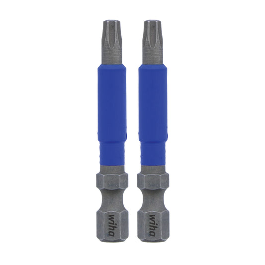 Wiha-70218-Wiha 70218 TerminatorBlue Impact Bit Torx T15 - 2 Inch - 2 Pack