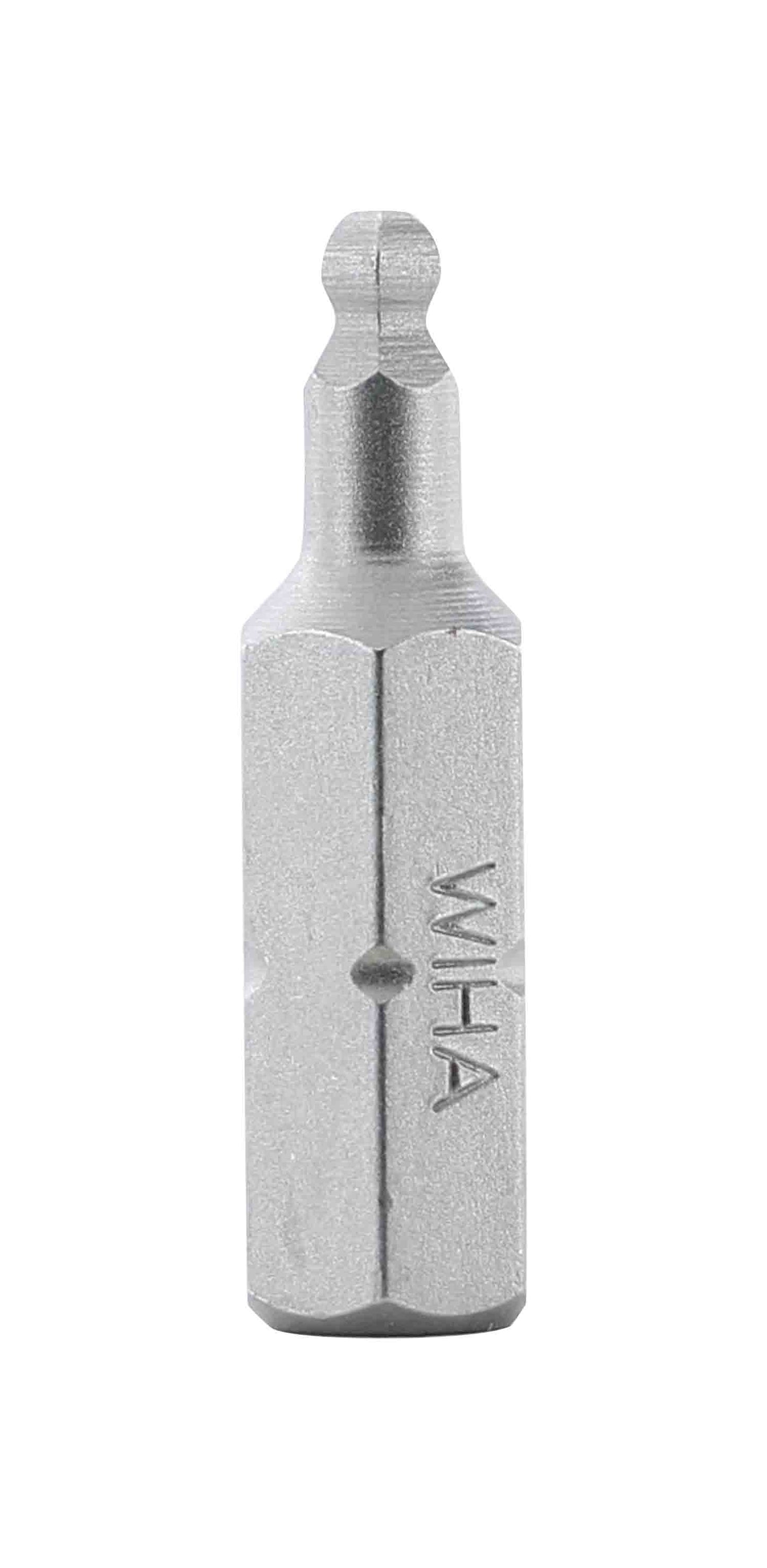 Wiha-71702-Wiha 71702 Ball End Hex Bit 7/64 - 25mm - 10 Pack