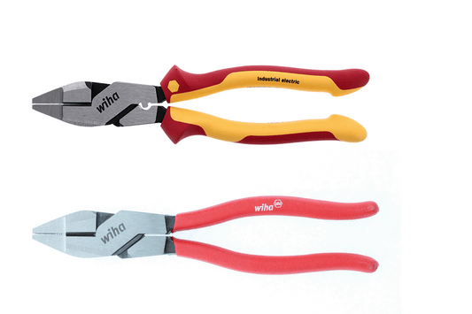 Wiha-32833-Wiha 32833 2 Piece Insulated and Classic Grip NE Style Lineman's Pliers Set