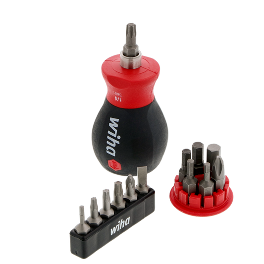 Wiha-38083-Wiha 38083 14 Piece Stubby Bike Repair Multi-Driver