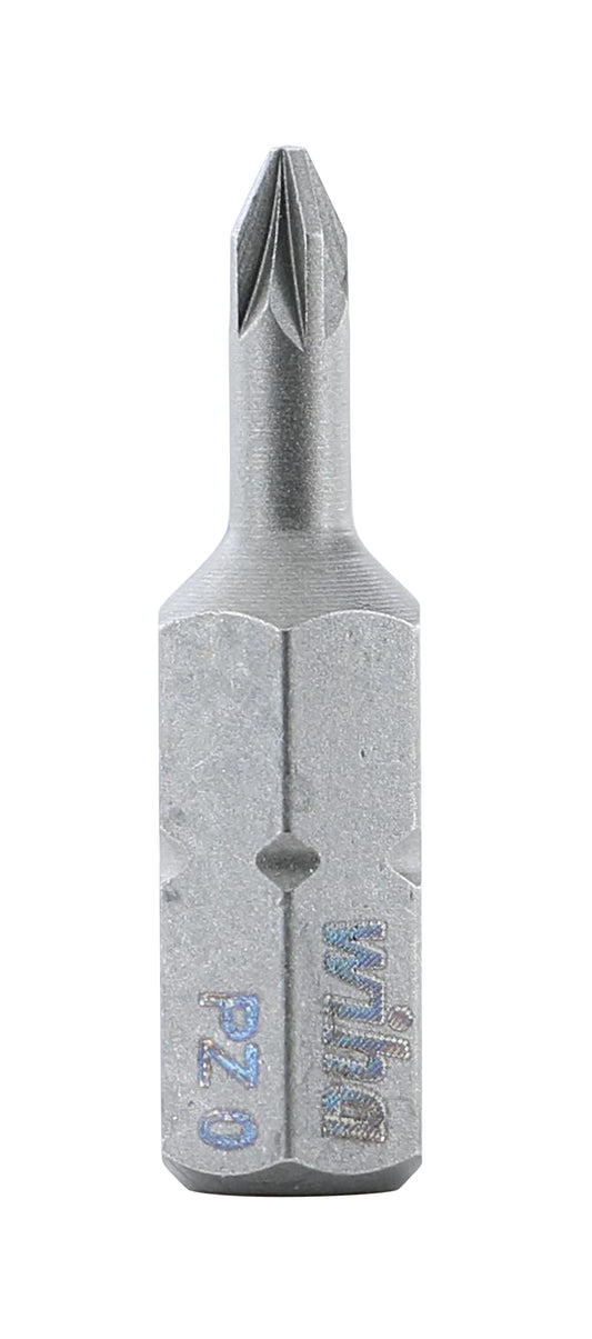 Wiha-71200-Wiha 71200 PoziDriv Bit #0 - 25mm - 10 Pack