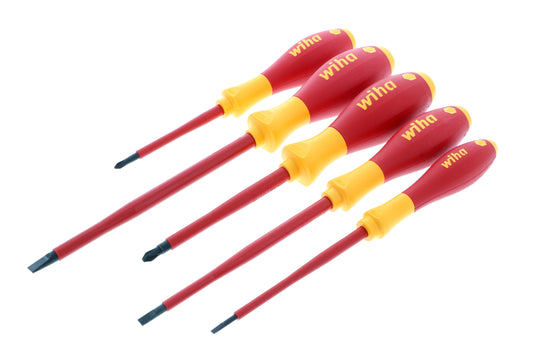 Wiha-32091-Wiha 32091 5 Piece Insulated SoftFinish Screwdriver Set