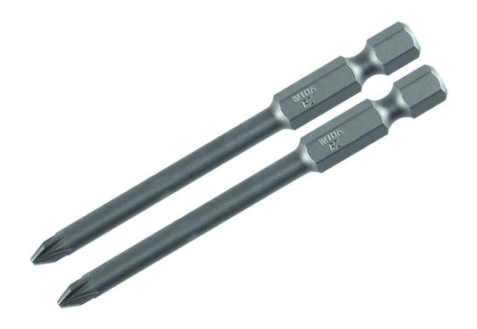 Wiha-73902-Wiha 73902 Pozidriv Bit #1 - 70mm - 2 Pack