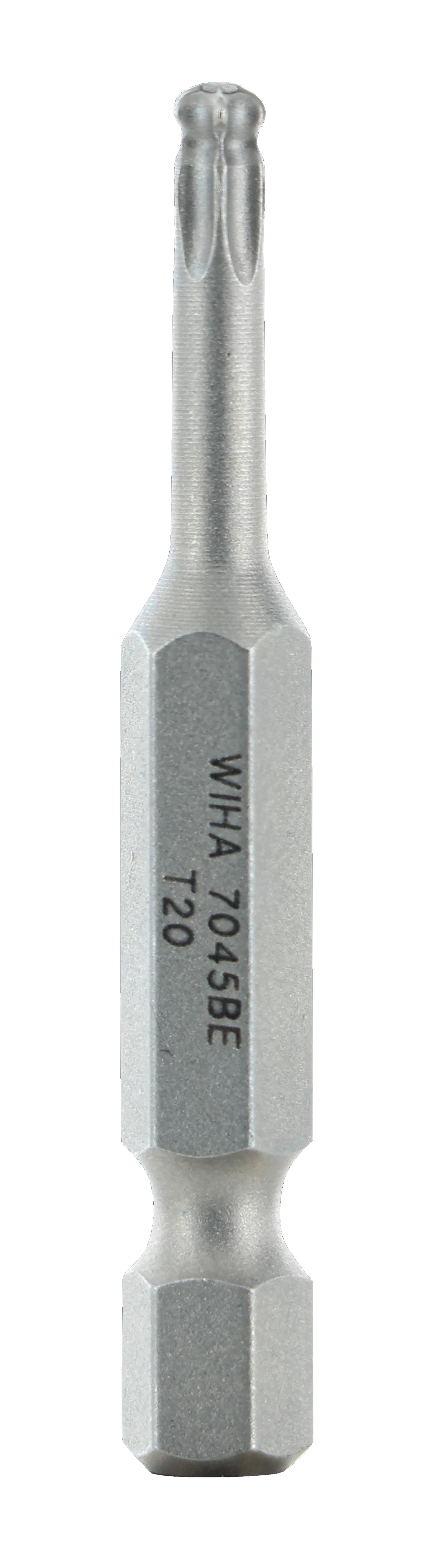 Wiha-74532-Wiha 74532 Torx Ball End Bit T20 - 50mm -  10 Pack