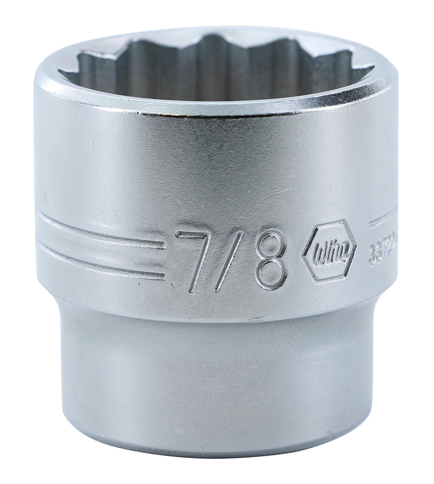 Wiha-33720-Wiha 33720 12 Point - 3/8 Inch Drive Socket - 7/8"