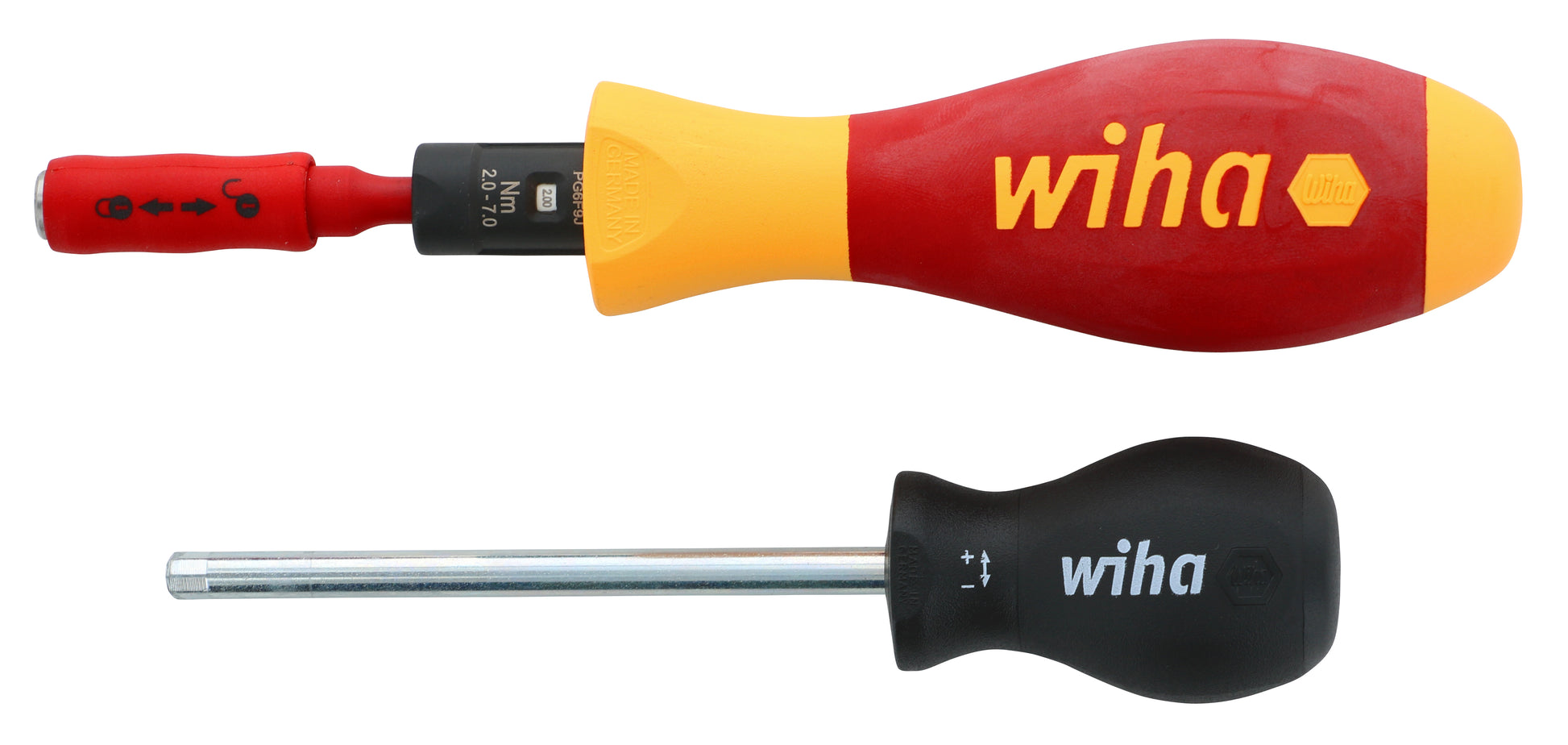 Wiha-28742-Wiha 28742 Insulated TorqueVario-S Handle 2.0-7.0Nm with SlimLine Blade Holder