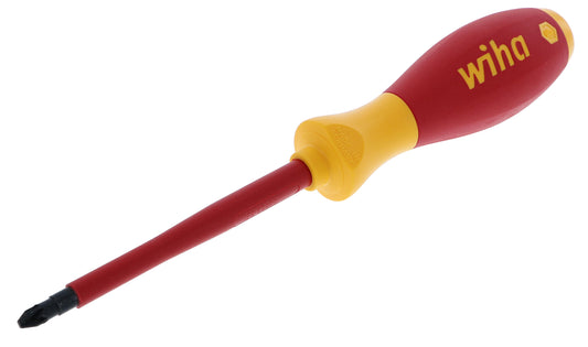 Wiha-32402-Wiha 32402 Insulated SoftFinish Pozidriv Screwdriver #2