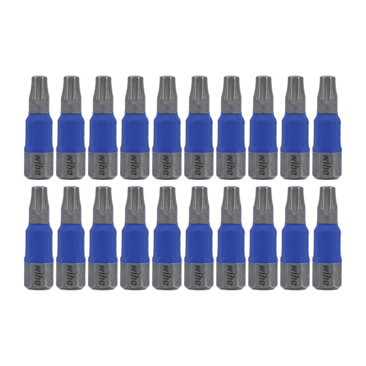 Wiha-70060-Wiha 70060 TerminatorBlue Impact Bit Torx T25 - 1 Inch - 20 Pack